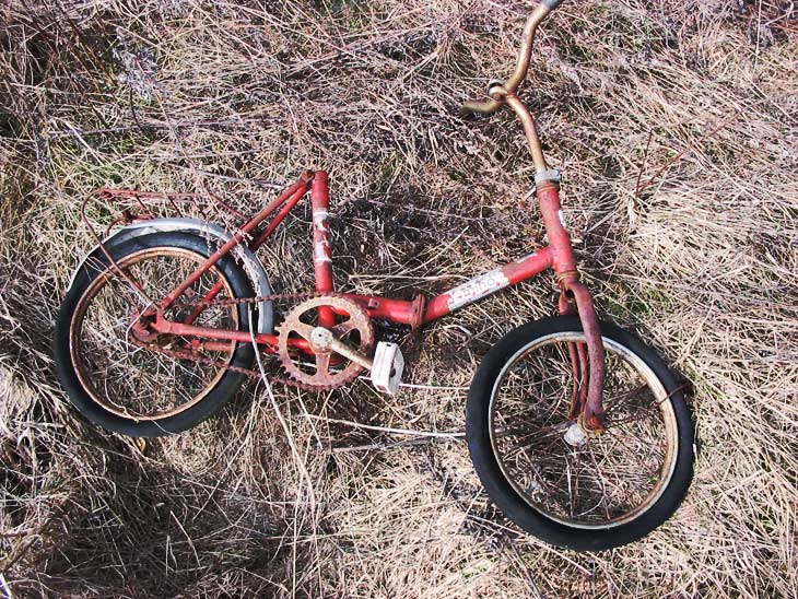 typowy polski rowerek